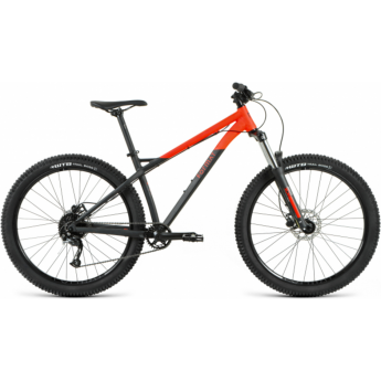 Велосипед FORMAT 1314, PLUS, 27,5", 9 скоростей, 2023, черный-матовый/красный-матовый IBK23FM27332